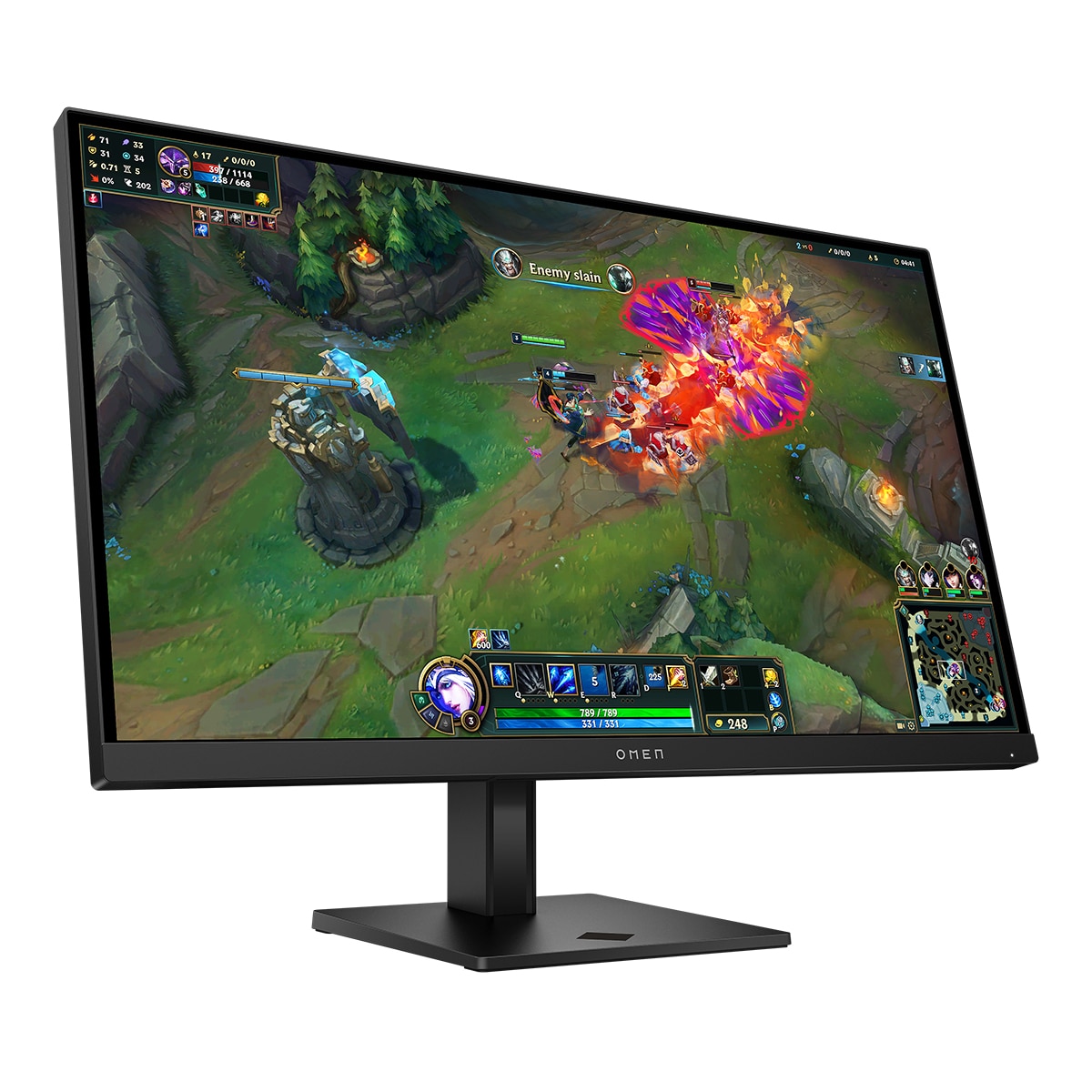 Monitor PC Gaming 68,5cm (27") HP OMEN 27q G2, 180Hz, QHD, AMD FreeSync Negro-2