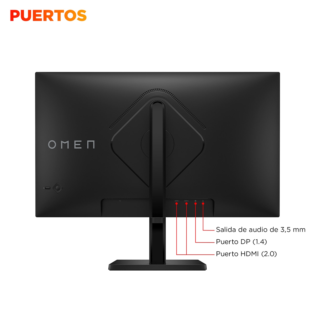 Monitor PC Gaming 68,5cm (27") HP OMEN 27q G2, 180Hz, QHD, AMD FreeSync Negro-3