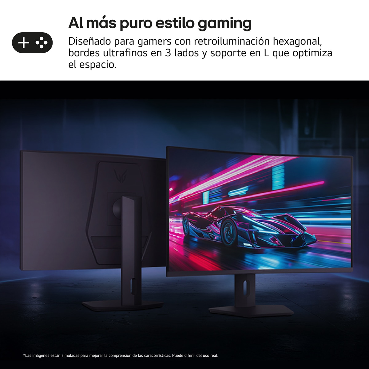 Monitor PC Gaming 80cm (31,5") LG UltraGear 32g600A-B Curvo, 180 Hz, QHD, AMD FreeSync, HDR10 Gris-12