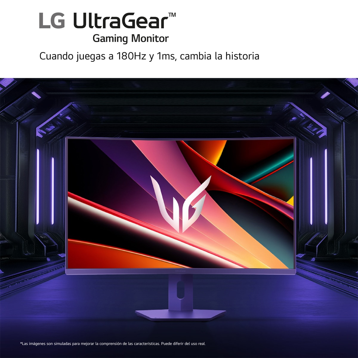 Monitor PC Gaming 80cm (31,5") LG UltraGear 32g600A-B Curvo, 180 Hz, QHD, AMD FreeSync, HDR10 Gris-16