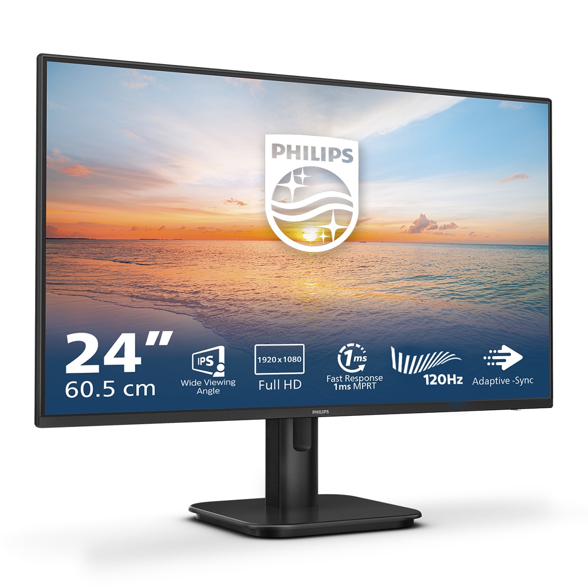 Monitor PC 60,5 cm (24") Philips 24E1N1100A/00, 120 Hz, Full HD Negro-2