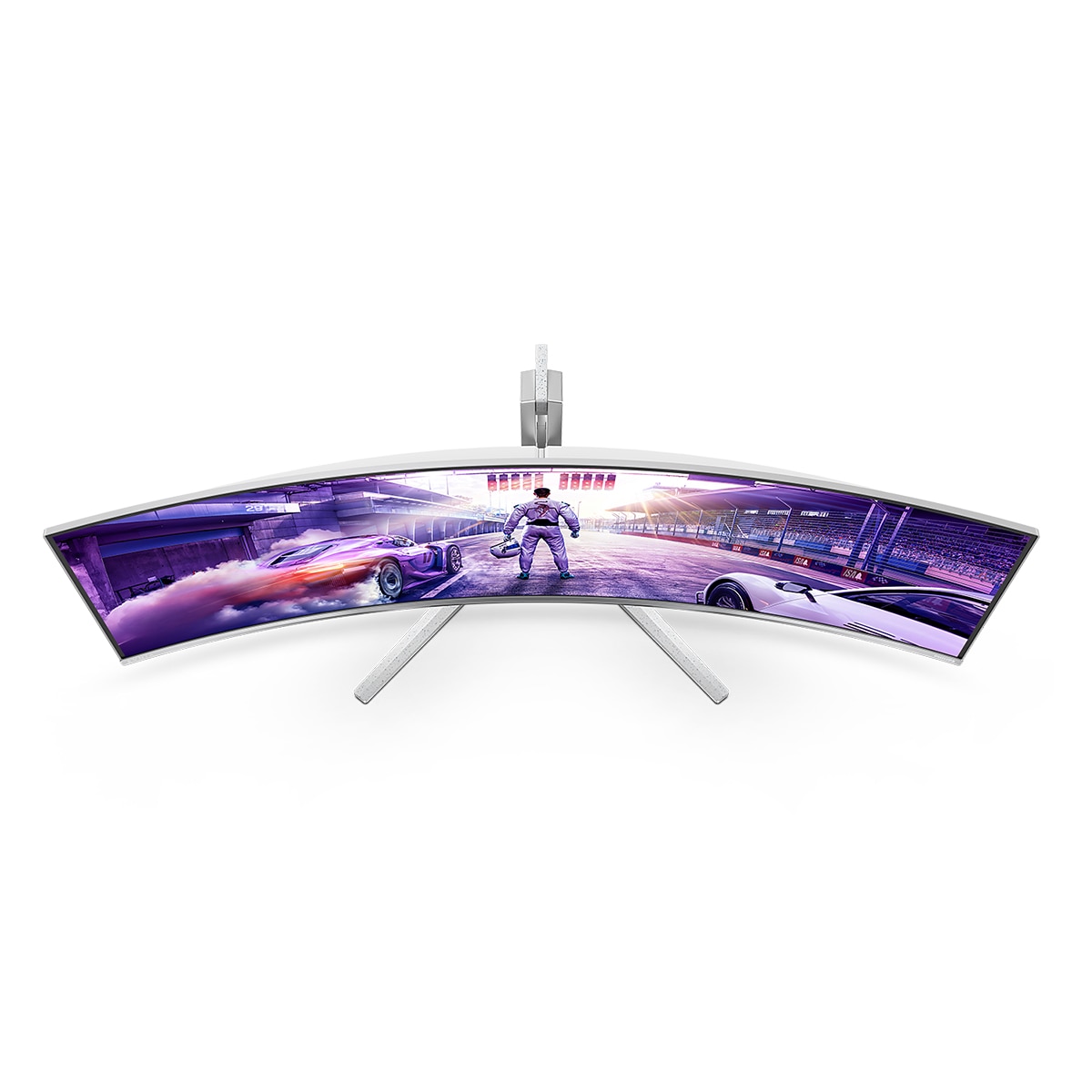 Monitor PC 124,3 cm (48,9") Philips 49M2C8900L/00, 144 Hz, 5K, QD-OLED - Blanco Blanco-6