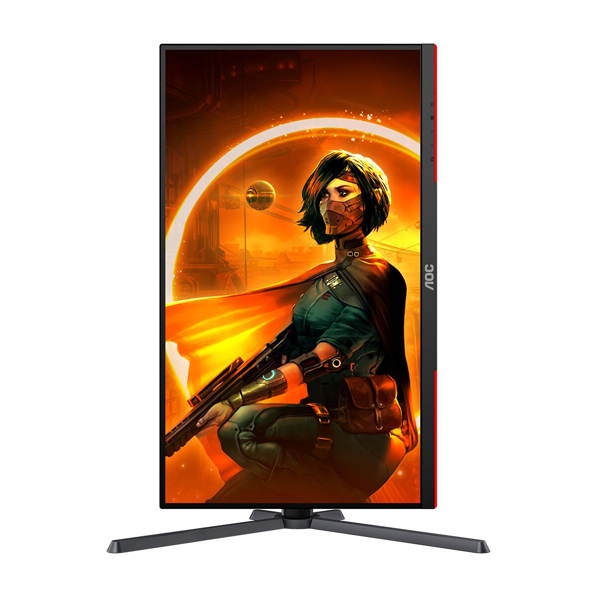 Monitor PC Gaming 68,6cm (27") AOC Q27G3XMN/BK, 180 Hz, QHD Mini LED Negro / Rojo-4