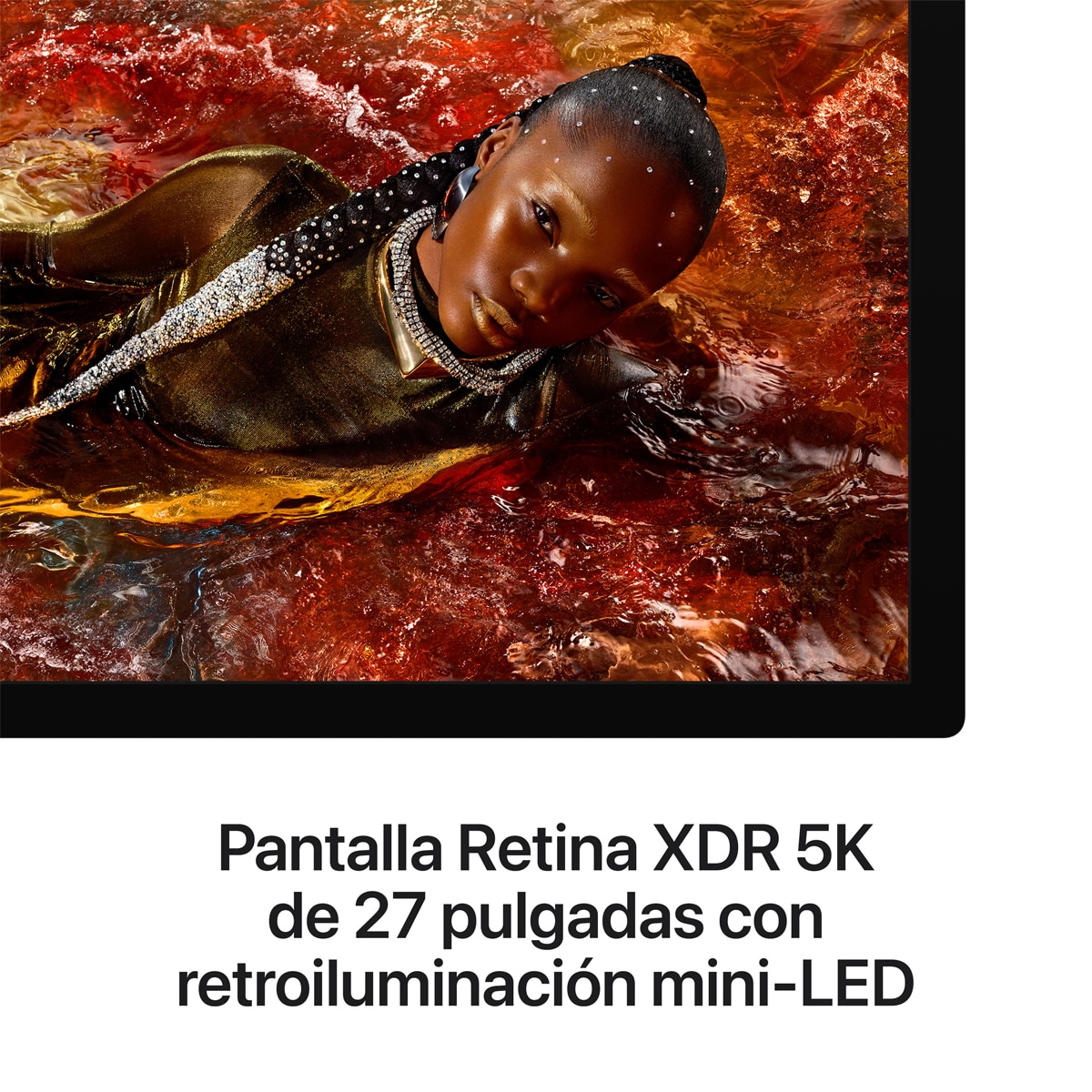 Monitor Apple Studio Display 27" Retina XDR 5K vidrio estándar, soporte con ajuste de inclinación y altura 3