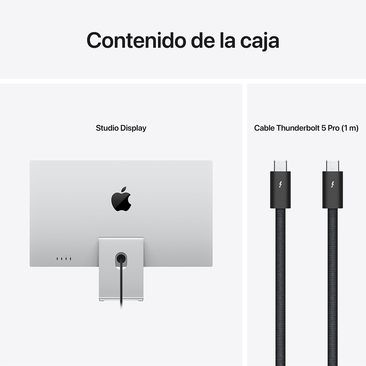 Monitor Apple Studio Display 27" Retina 5K, vidrio estándar, soporte con ajuste de inclinación y altura 9