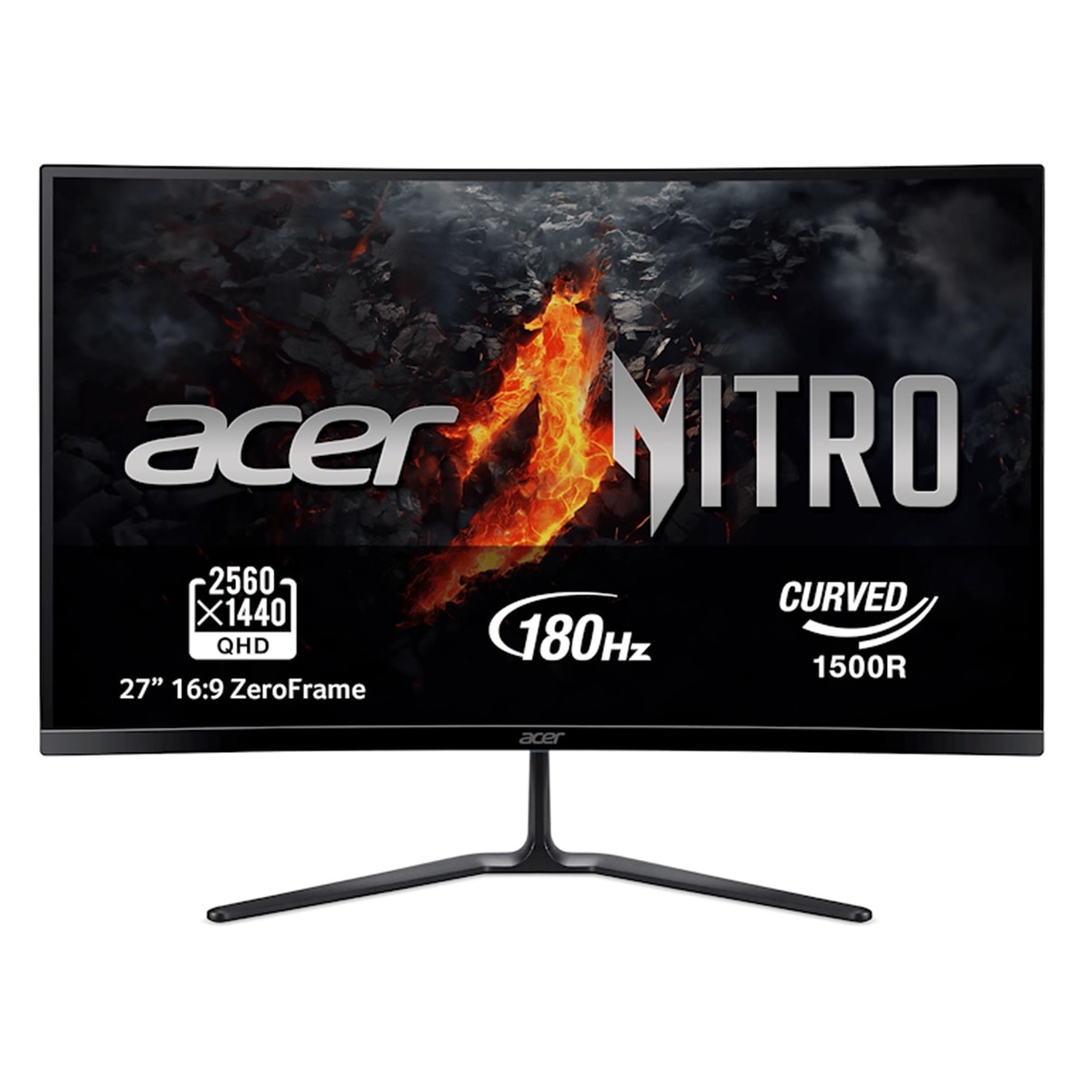 Acer - Monitor PC Gaming 68,5cm (27") Acer Nitro ED270US3BMIIPX, 180Hz, QHD.