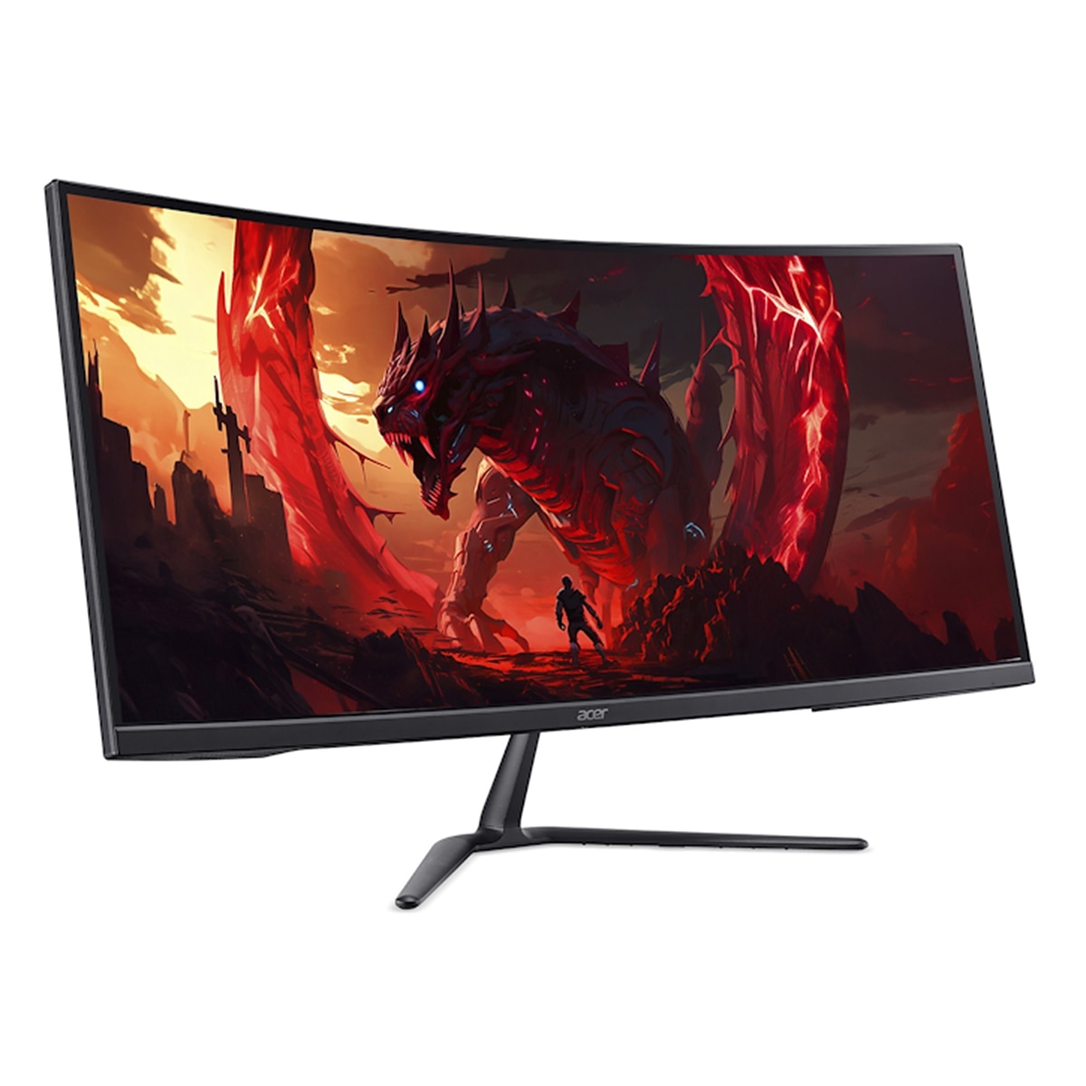 Monitor PC Gaming 86,3cm (34") Acer Nitro ED340CURX0BMIIPX, 200Hz, UltraWide QHD - Negro Negro-2