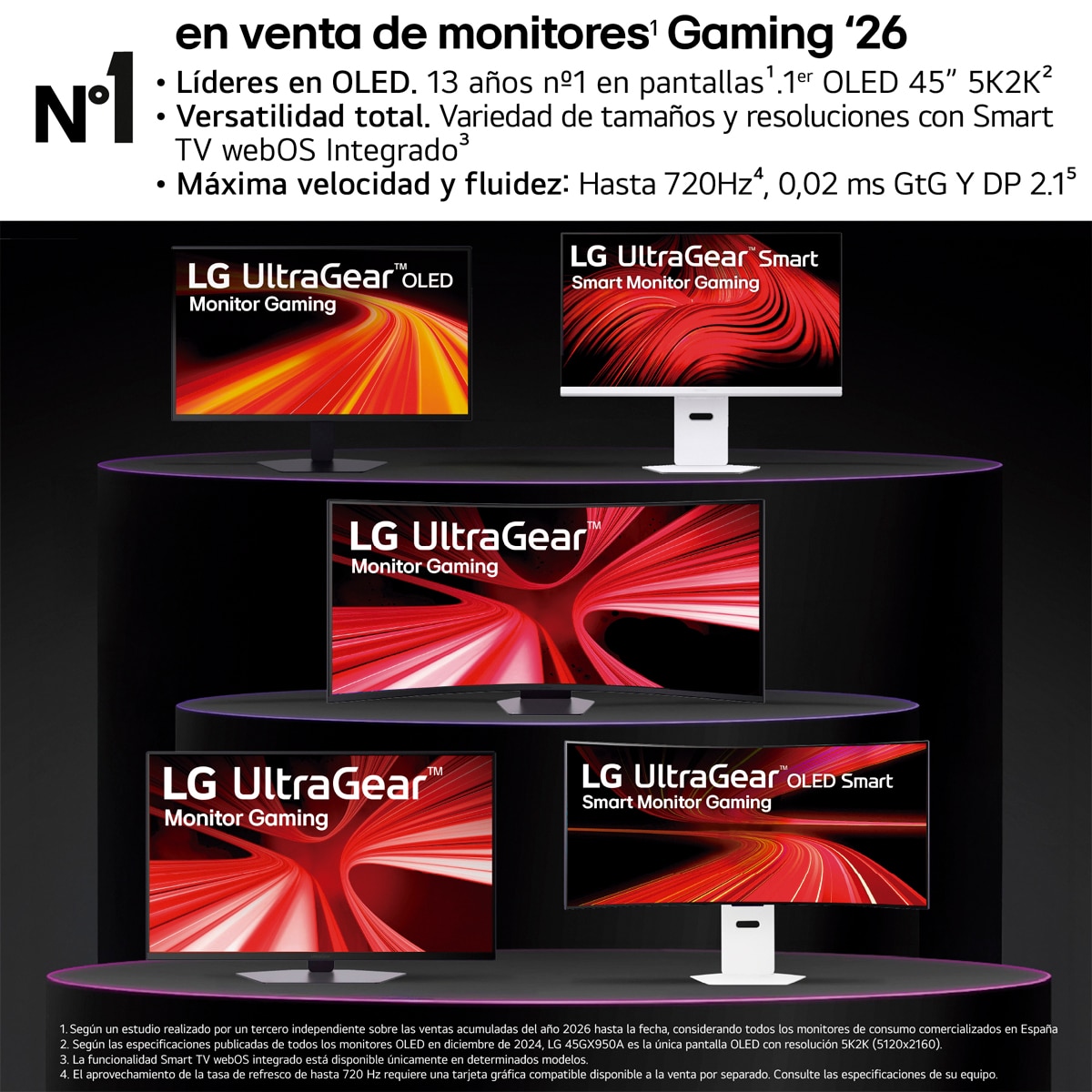 Monitor PC 80cm (31,5") LG Ultrafine 32U720A-B, 60Hz, UHD 4K Negro-2