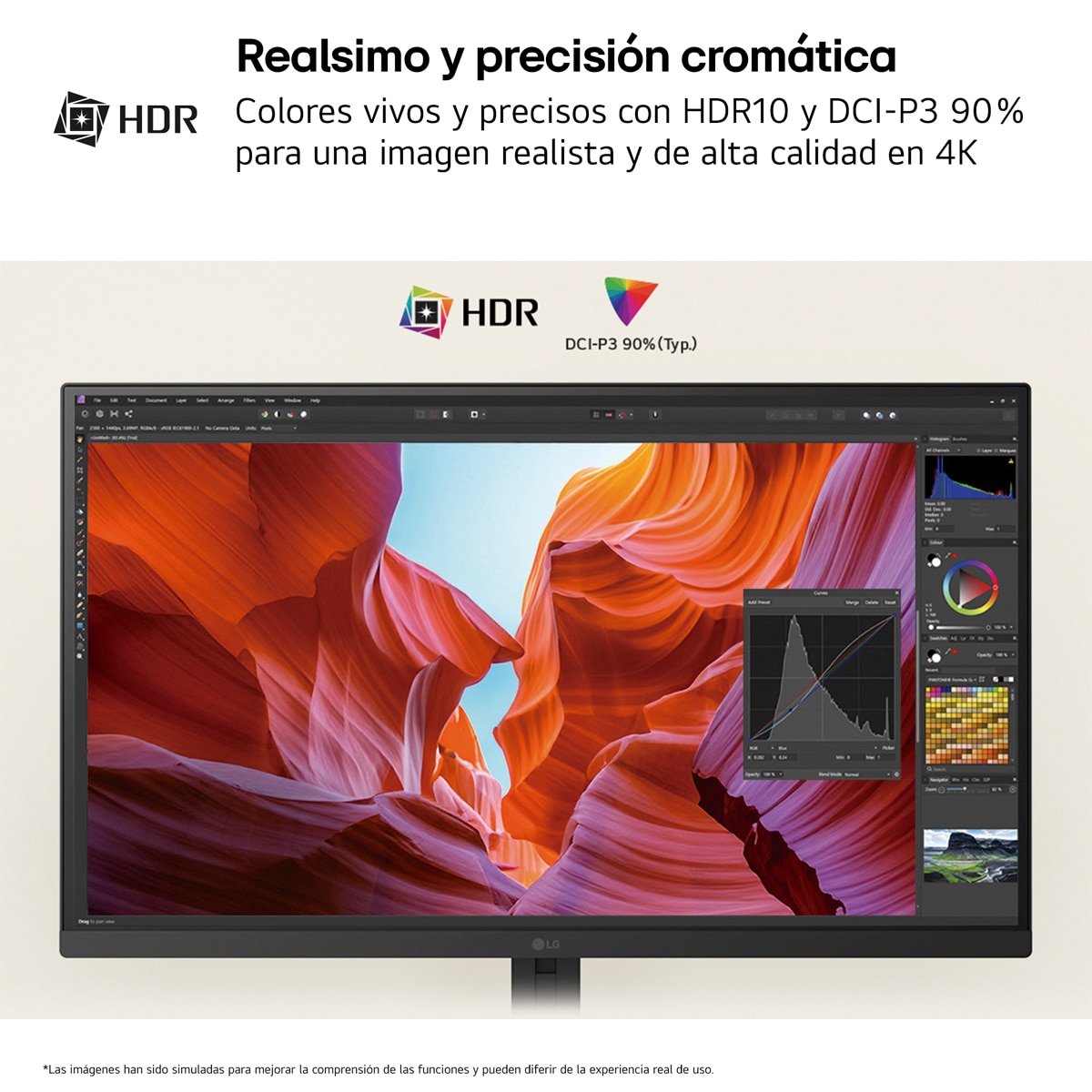 Monitor PC 80cm (31,5") LG Ultrafine 32U720A-B, 60Hz, UHD 4K Negro-4