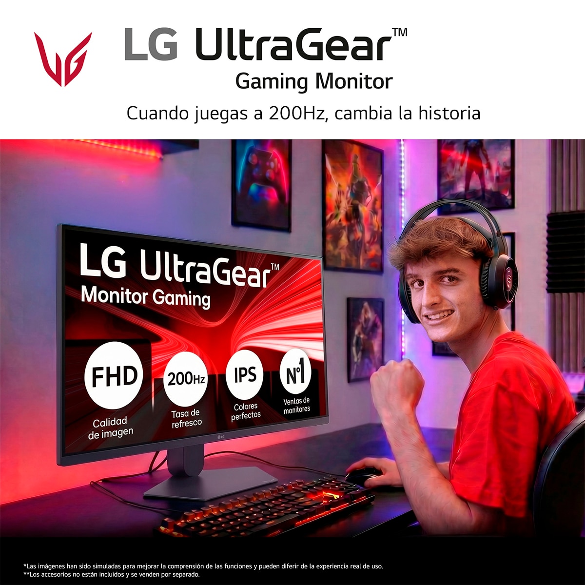 Monitor PC Gaming 62,2cm (24,4") LG 25G523B-B.AEU, 200Hz, Full HD Gris-14