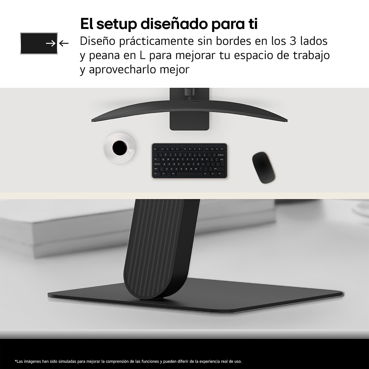 Monitor PC curvo 86,4cm (34") LG UltraWide 34U601B-B, 120Hz, WQHD Negro mate-10