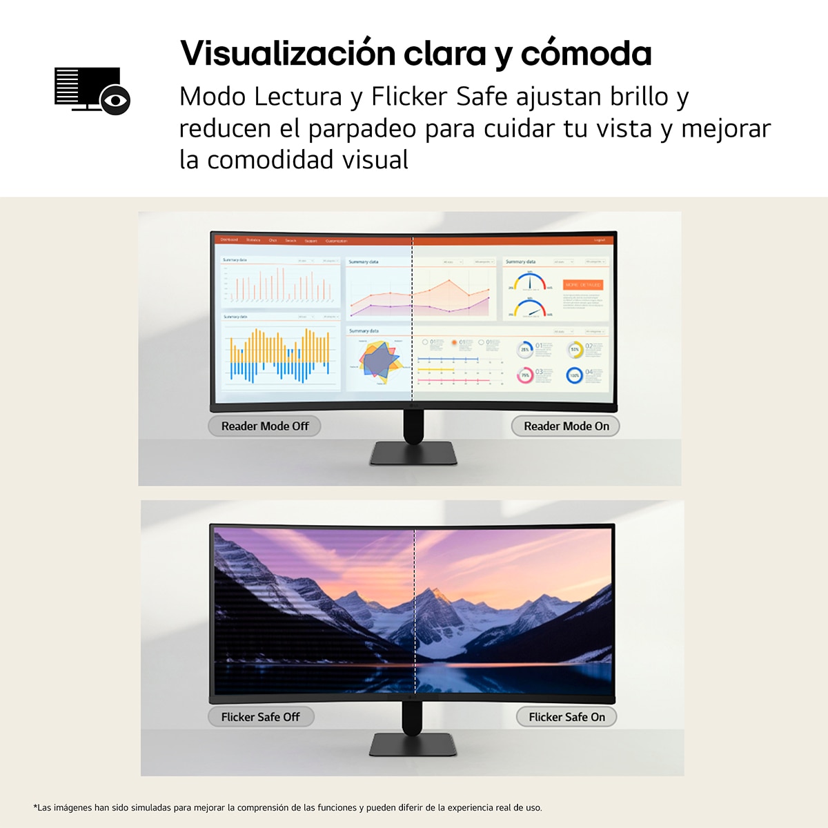 Monitor PC curvo 86,4cm (34") LG UltraWide 34U601B-B, 120Hz, WQHD Negro mate-11
