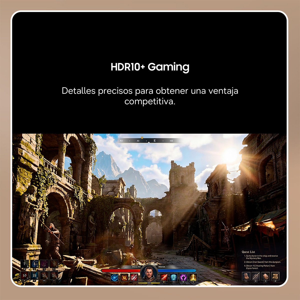 Monitor PC Gaming 68,5cm (27") Samsung Odyssey G8 G80HF LS27HG806EFXEN, 5K 180Hz / QHD 360Hz - Negro Negro-6