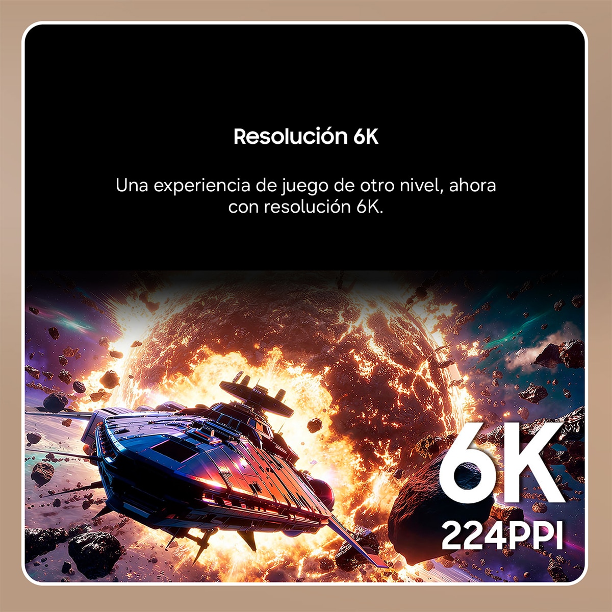 Monitor PC Gaming 81,2cm (32") Samsung Odyssey G8 G80HS LS32HG802ESXEN, 6K 165Hz / 3K 330Hz - Negro Negro-3