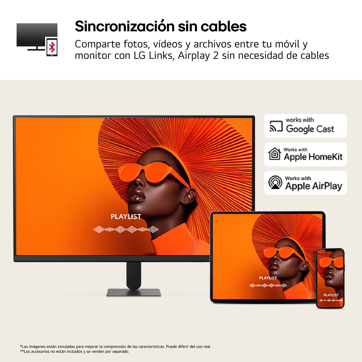 Monitor PC 80cm (31,5") LG MyView Smart Monitor 32U701SB-B, 60 Hz, UHD 4K, webOS - Negro Negro-13
