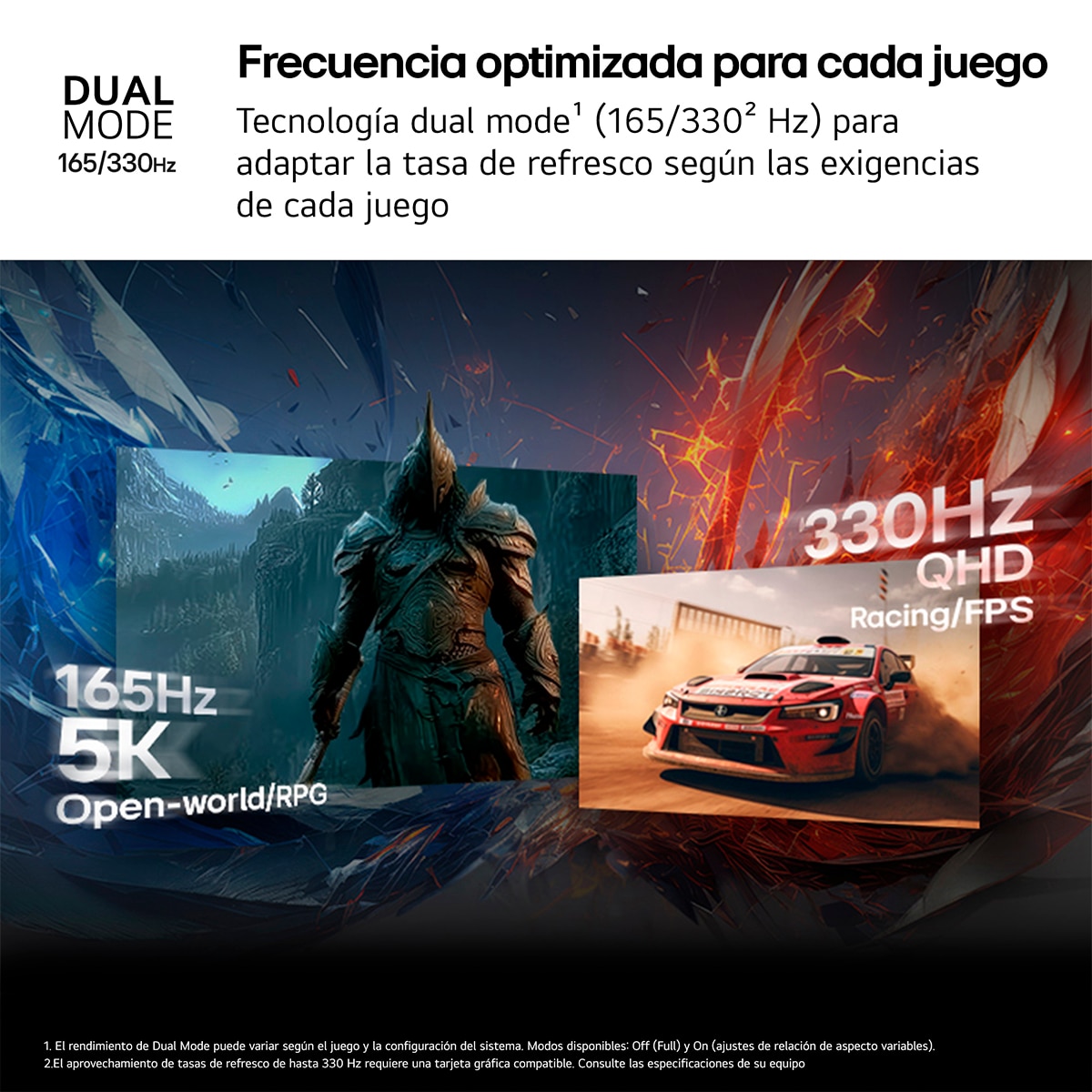 Monitor PC Gaming 68,4cm (27") LG UltraGear 27GM950B-B, 165 Hz, 5K MicroCell MiniLED - Gris Gris-7