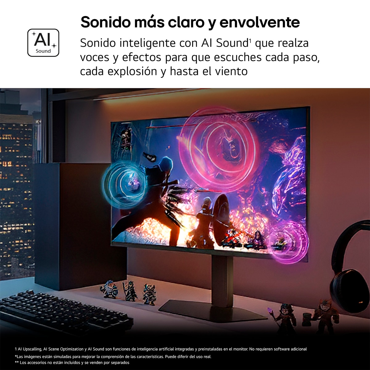 Monitor PC Gaming 68,4cm (27") LG UltraGear 27GM950B-B, 165 Hz, 5K MicroCell MiniLED - Gris Gris-9