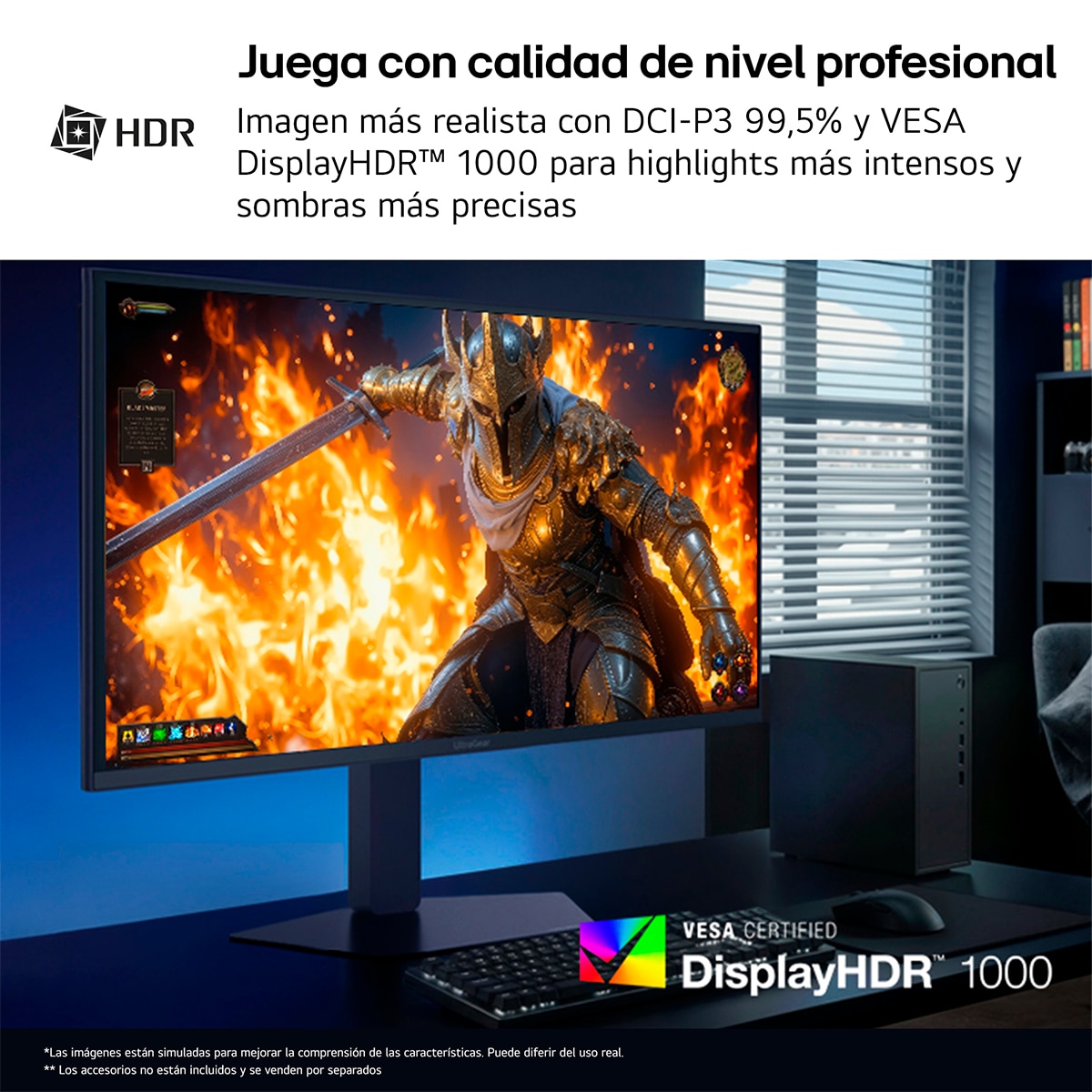Monitor PC Gaming 68,4cm (27") LG UltraGear 27GM950B-B, 165 Hz, 5K MicroCell MiniLED - Gris Gris-11