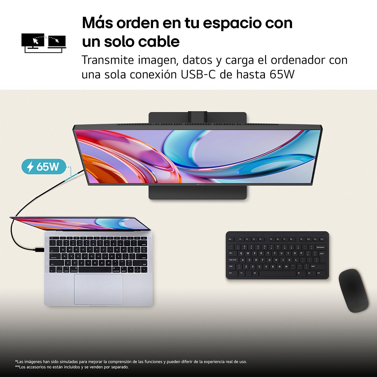 Monitor PC 27" 68,4cm LG Ultrafine 27U730B-B.AEU, 60 Hz, UHD 4K Preto-8