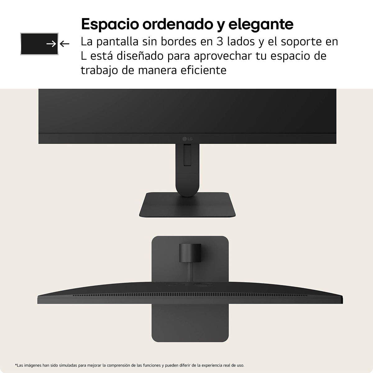 Monitor PC 27" 68,4cm LG Ultrafine 27U730B-B.AEU, 60 Hz, UHD 4K Preto-9