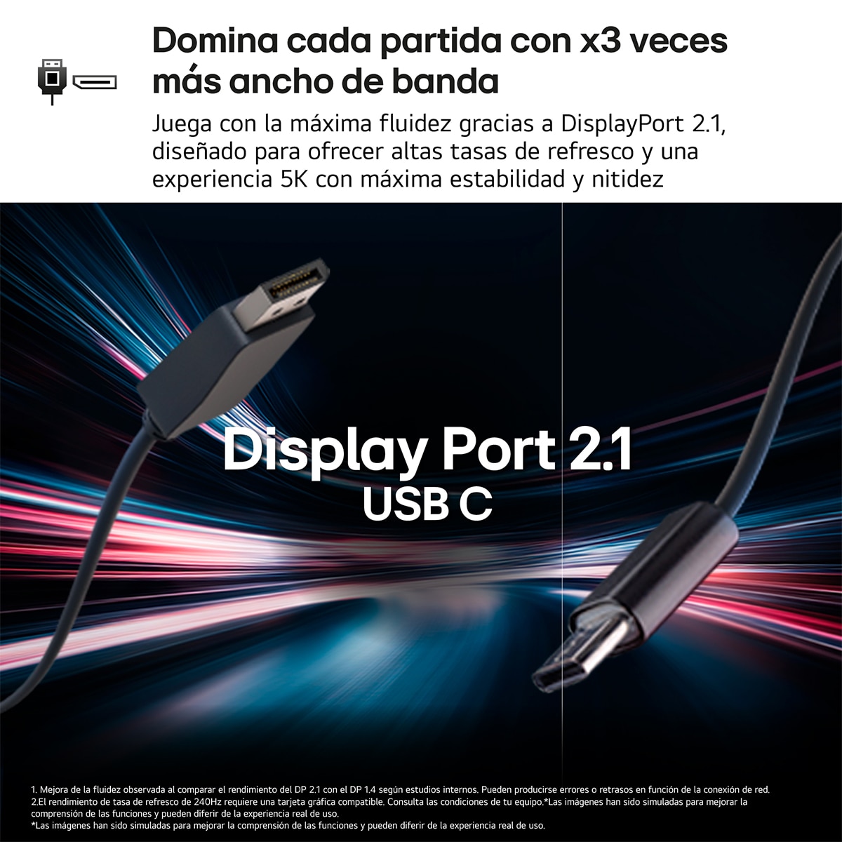 Monitor PC Gaming 67,3cm (26,5") LG UltraGear OLED 27GX790B-B.AEU, 540 Hz, QHD - Gris Gris-5