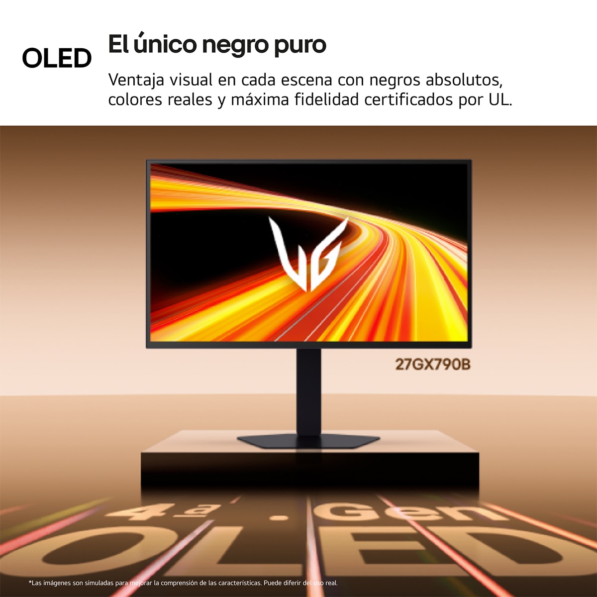 Monitor PC Gaming 67,3cm (26,5") LG UltraGear OLED 27GX790B-B.AEU, 540 Hz, QHD - Gris Gris-8