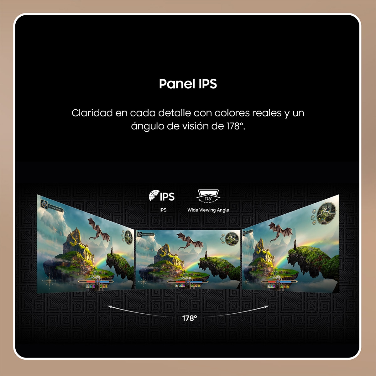 Monitor PC 68,5cm (27") Samsung Essential G3 G30H LS27HG302EUXEN, 200 Hz, Full HD Negro-3