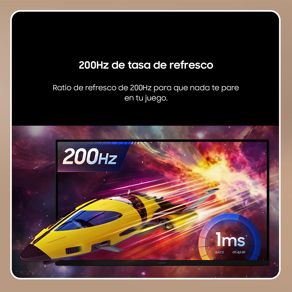 Monitor PC 68,5cm (27") Samsung Essential G3 G30H LS27HG302EUXEN, 200 Hz, Full HD Negro-4
