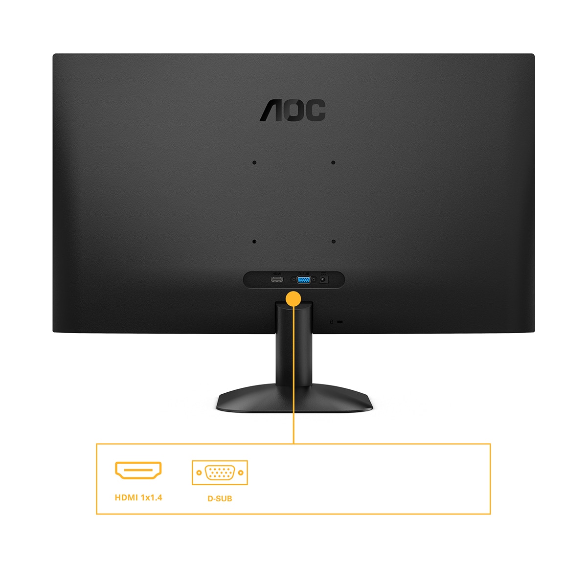 Monitor PC 68,6 cm (27") AOC 27B31H, Full HD, 120Hz - Negro Negro-5