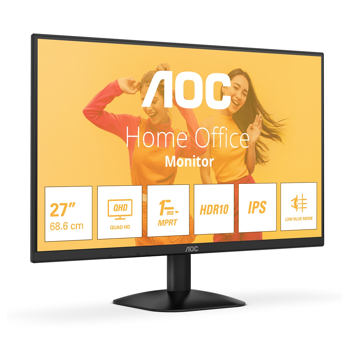 Monitor PC 68,6 cm (27") AOC Q27B35E, QHD, 75Hz - Negro Negro-4