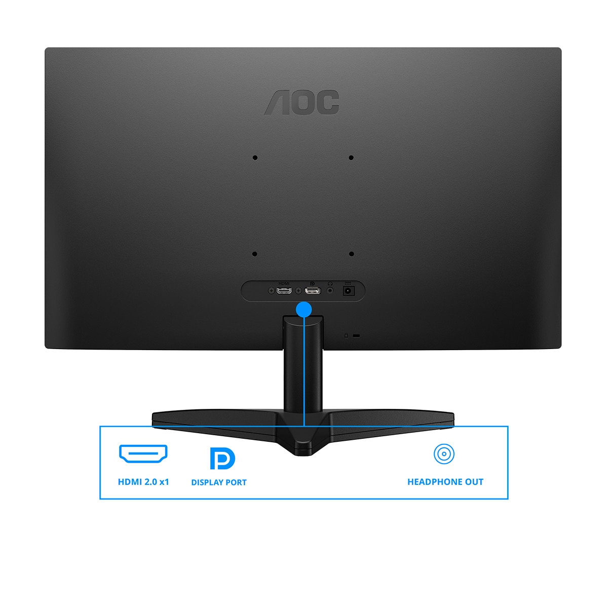 Monitor PC 60,5 cm (23,8") AOC Q24B36X, QHD, 144Hz - Negro Negro-7