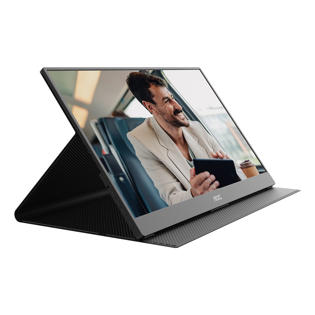 Monitor portátil PC 39,6 cm (15,6") AOC 16T20E2, Full HD, 60Hz - Negro Negro-6