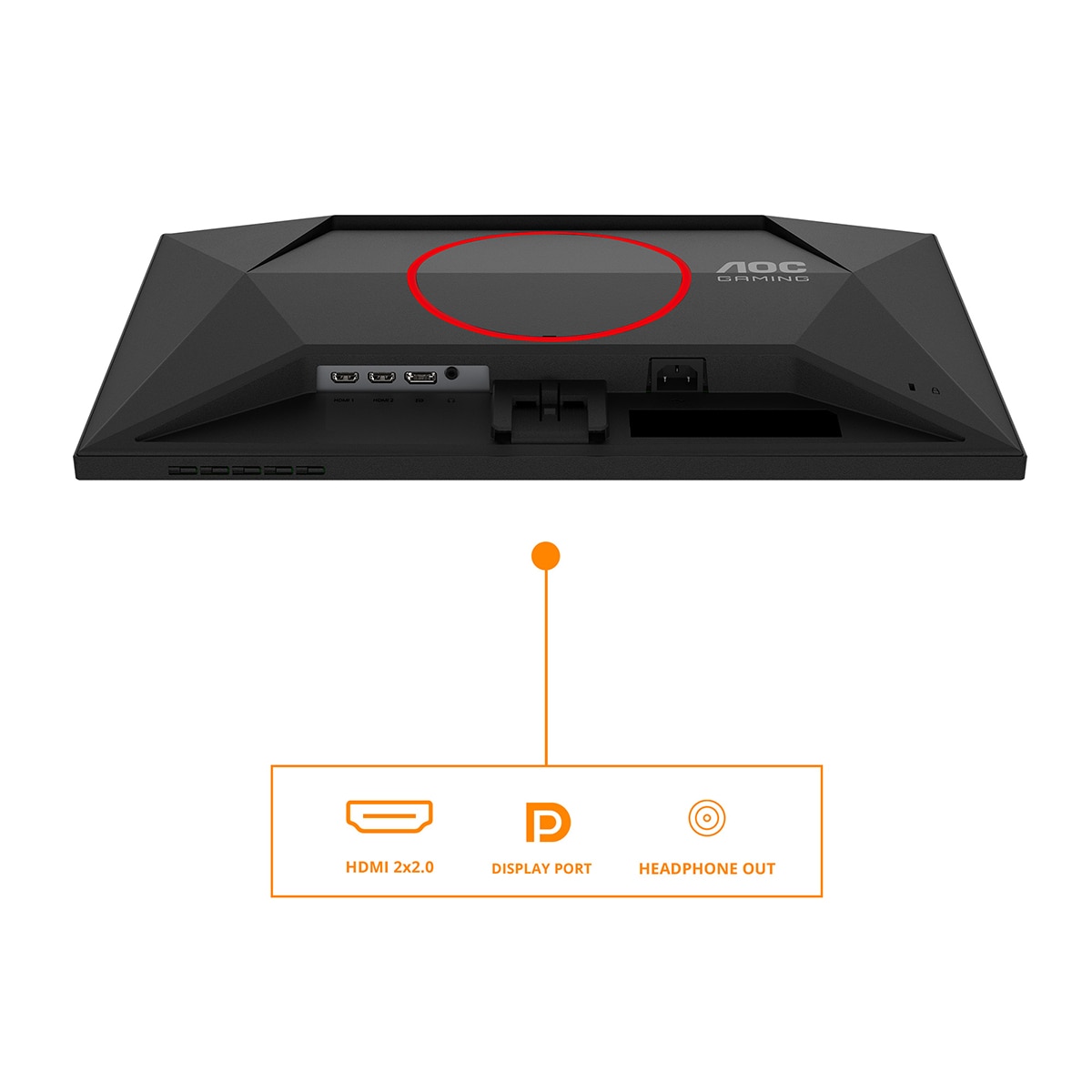 Monitor PC 60,5 cm (23,8") AOC 24G4HRE, Full HD, 200Hz - Negro Negro-5