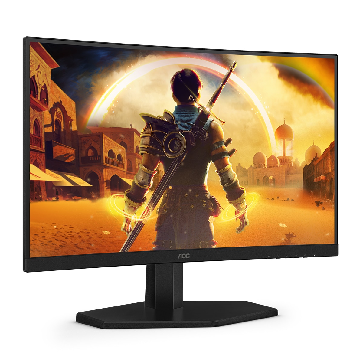 Monitor PC curvo 59,9 cm (23,6") AOC C24G42FE, Full HD, 180Hz - Negro Negro-2