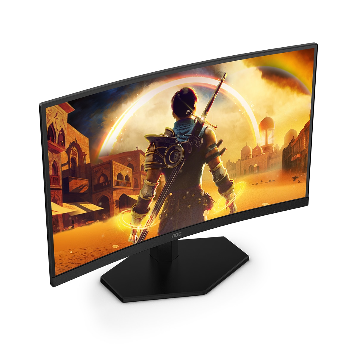 Monitor PC curvo 59,9 cm (23,6") AOC C24G42FE, Full HD, 180Hz - Negro Negro-6