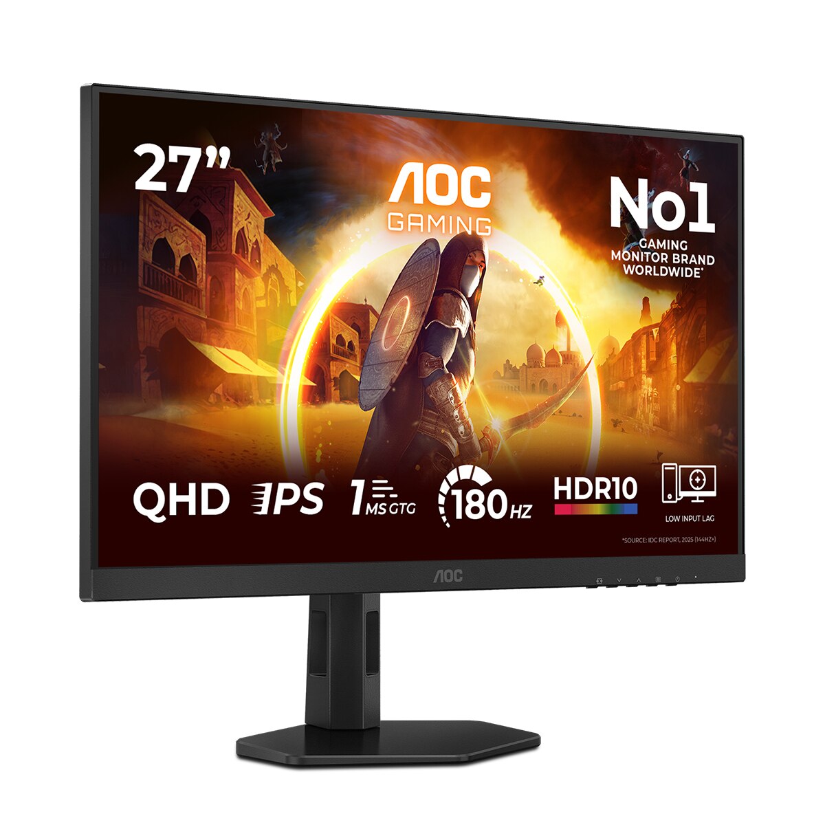 Monitor PC 68,5 cm (27") AOC Q27G4XF, QHD, 180Hz - Negro Negro-2
