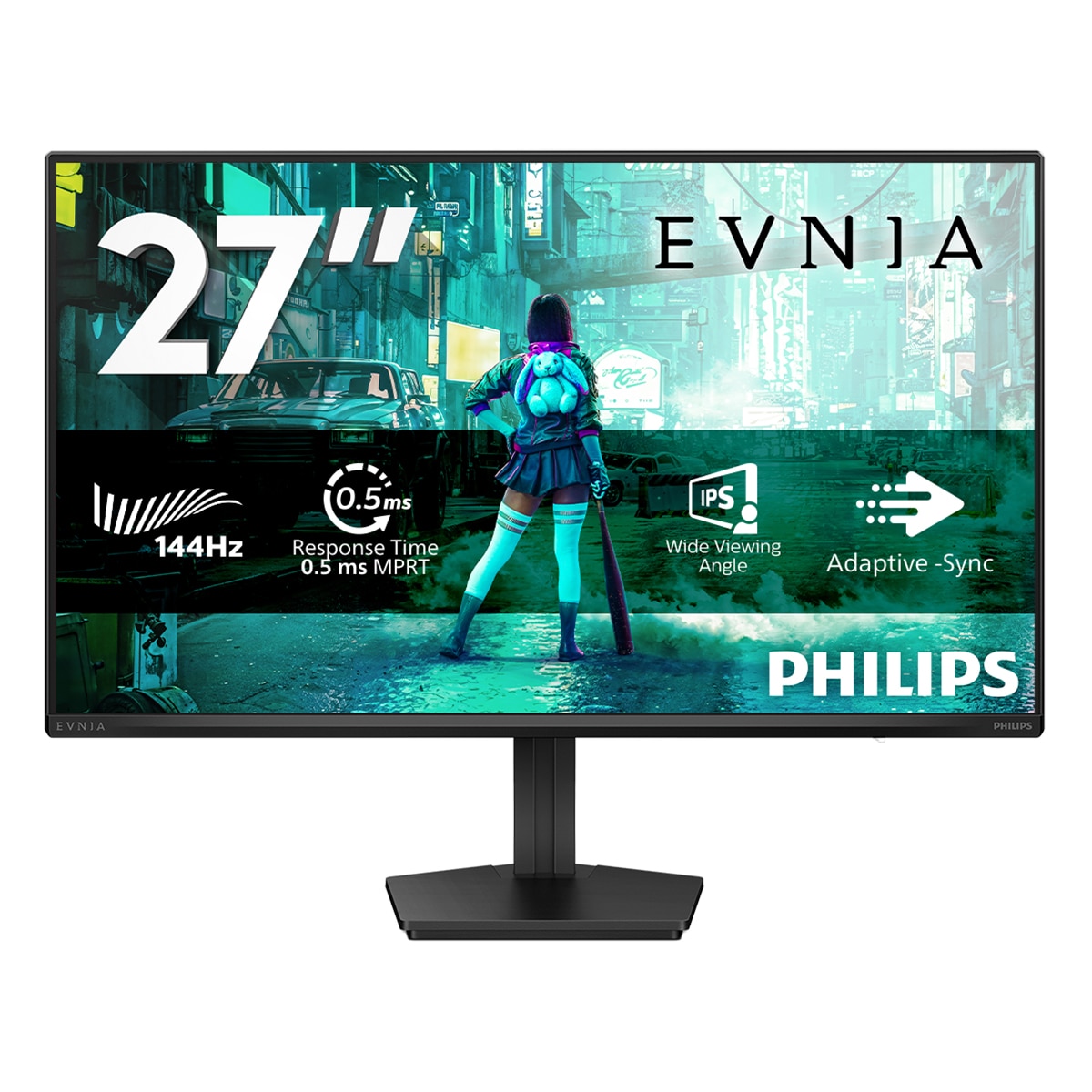 Monitor PC Gaming 68,5 cm (27") Philips Evnia 27M2N3200NF/00, Full HD, 144Hz - Carbón Carbón-1