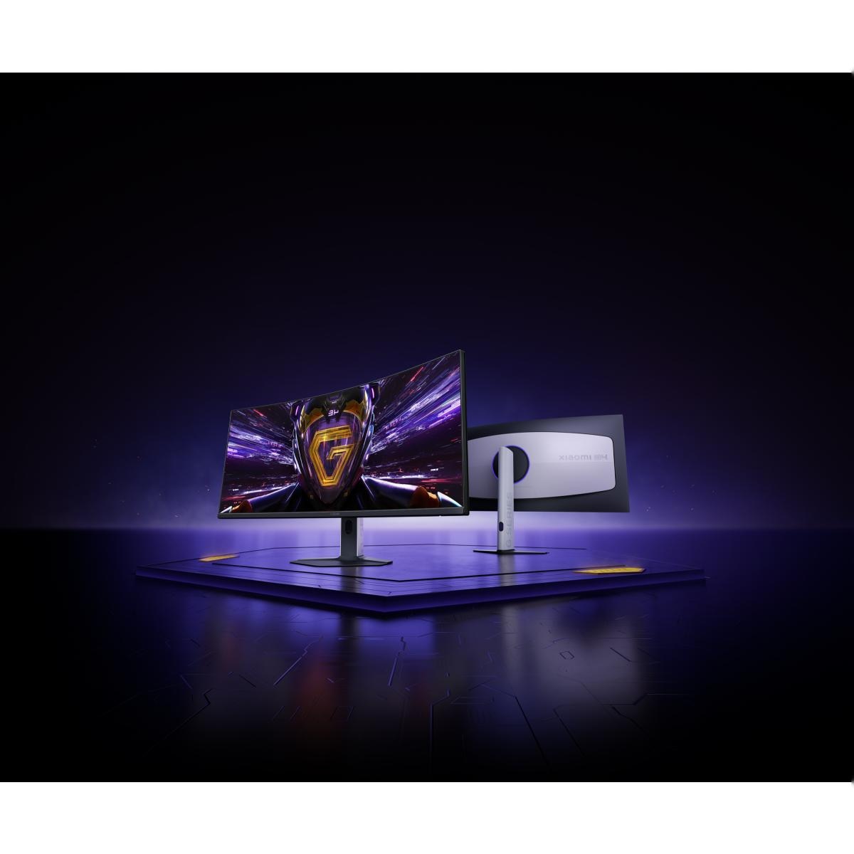 Monitor PC curvo Gaming 86cm (34") Xiaomi G34WQi 2026, WQHD, 180Hz, FreeSync Premium, TÜV Low Blue Light - Negro / Blanco Negro / Blanco-4