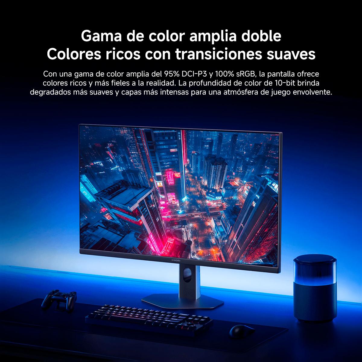 Monitor PC Gaming 69cm (27") Xiaomi G27Qi 2026, QHD, 200Hz, Blue Light Protection - Negro / Blanco Negro / Blanco-6