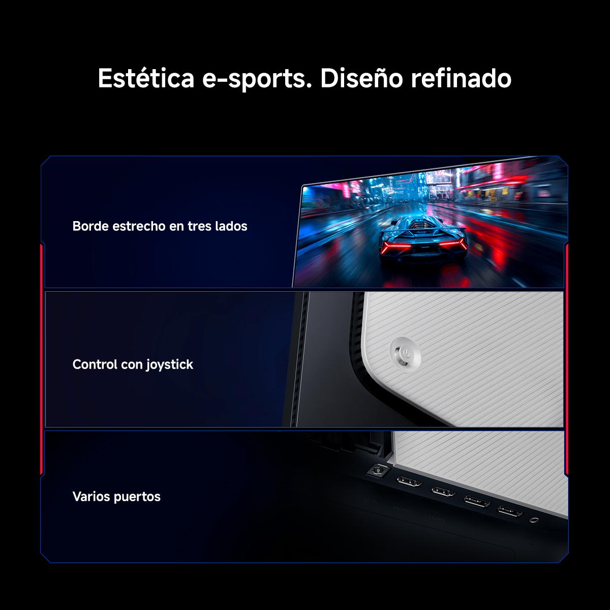 Monitor PC Gaming 69cm (27") Xiaomi G27Qi 2026, QHD, 200Hz, Blue Light Protection - Negro / Blanco Negro / Blanco-7