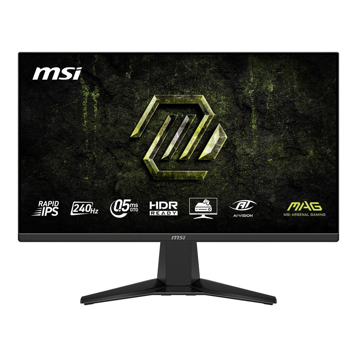 Imagen 0 de Monitor PC Gaming 62,2 cm (24,5") MSI MAG 255F X24, 240  Hz, IPS Full HD Negro