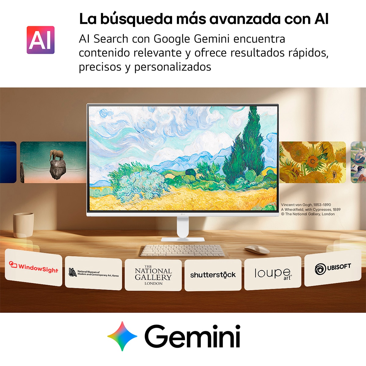 Monitor PC 80 cm (31,5") LG MyView Smart Monitor 32U501SB, 120 Hz, Full HD - Blanco Blanco-6