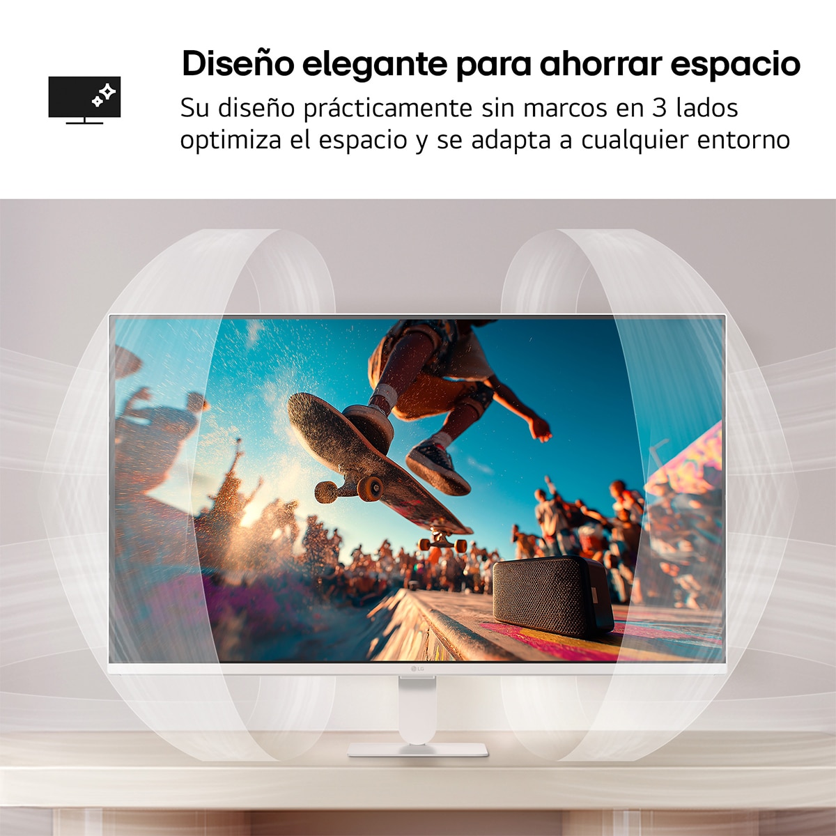 Monitor PC 80 cm (31,5") LG MyView Smart Monitor 32U501SB, 120 Hz, Full HD - Blanco Blanco-12