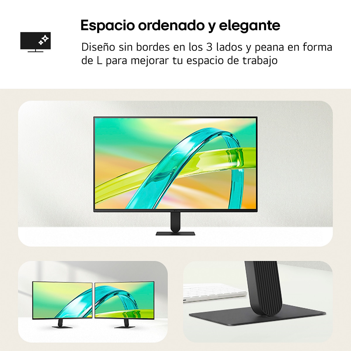 Monitor PC 80 cm (31,5") LG 32U401B, 120 Hz, Full HD Negro-8