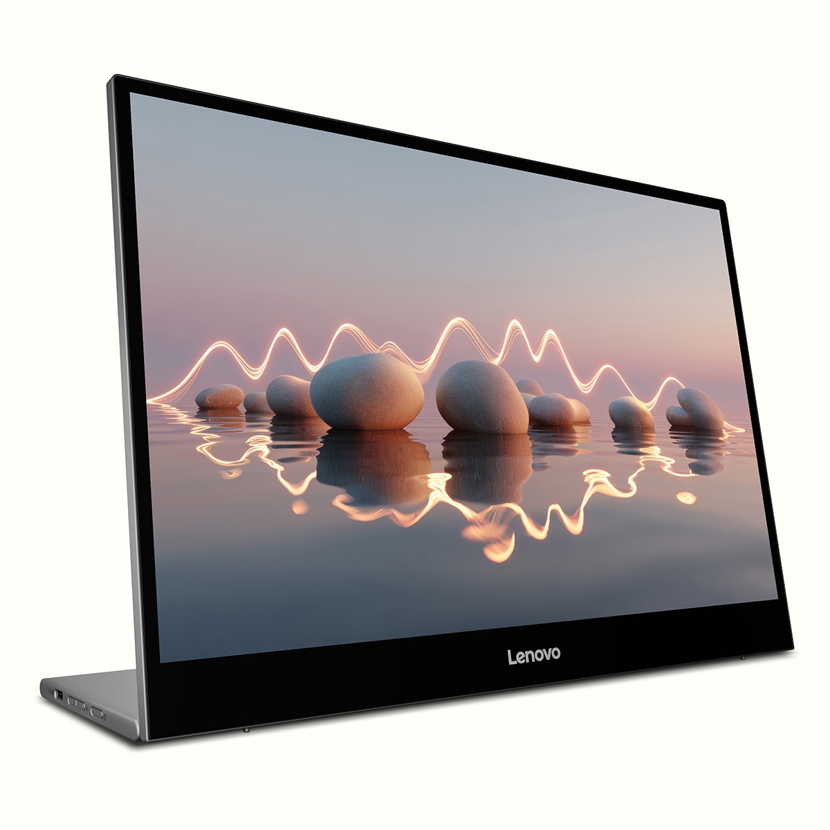 Imagen 1 de Monitor PC portátil 40,64 cm (16") Lenovo L16, 60Hz, Full HD IPS Luna Grey