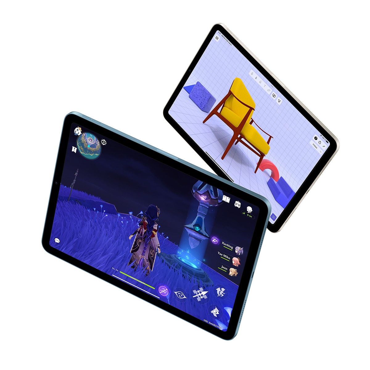 Apple iPad Air (2022) Wi-Fi + Cellular (5ª Generación) Gris espacial-4