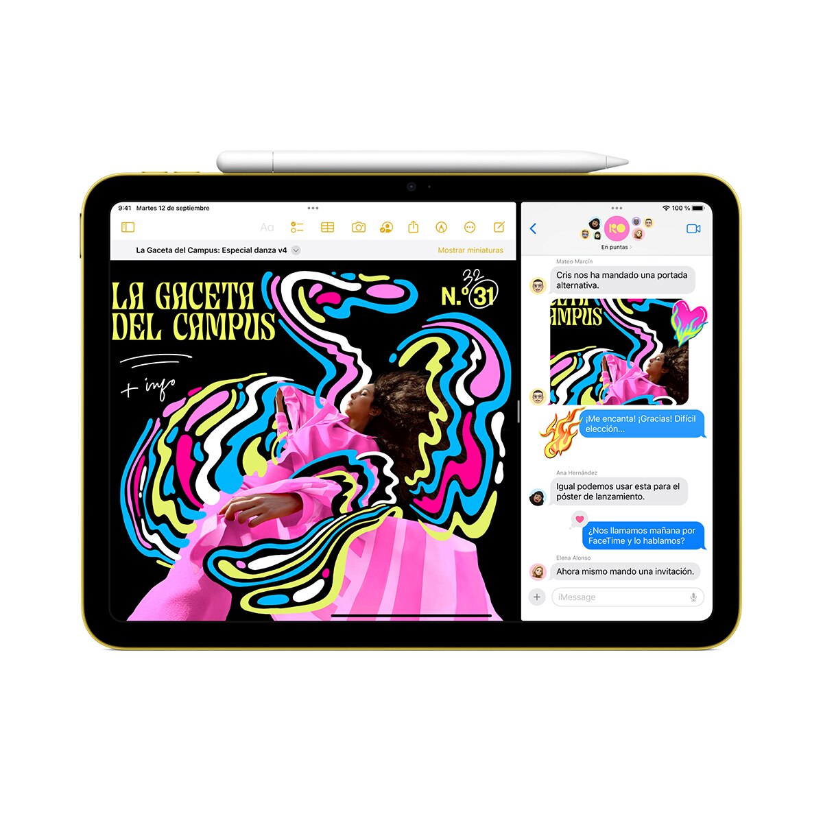 Apple iPad 10,9" (2022) Wi-Fi + Cellular (10ª Gen) Azul-6