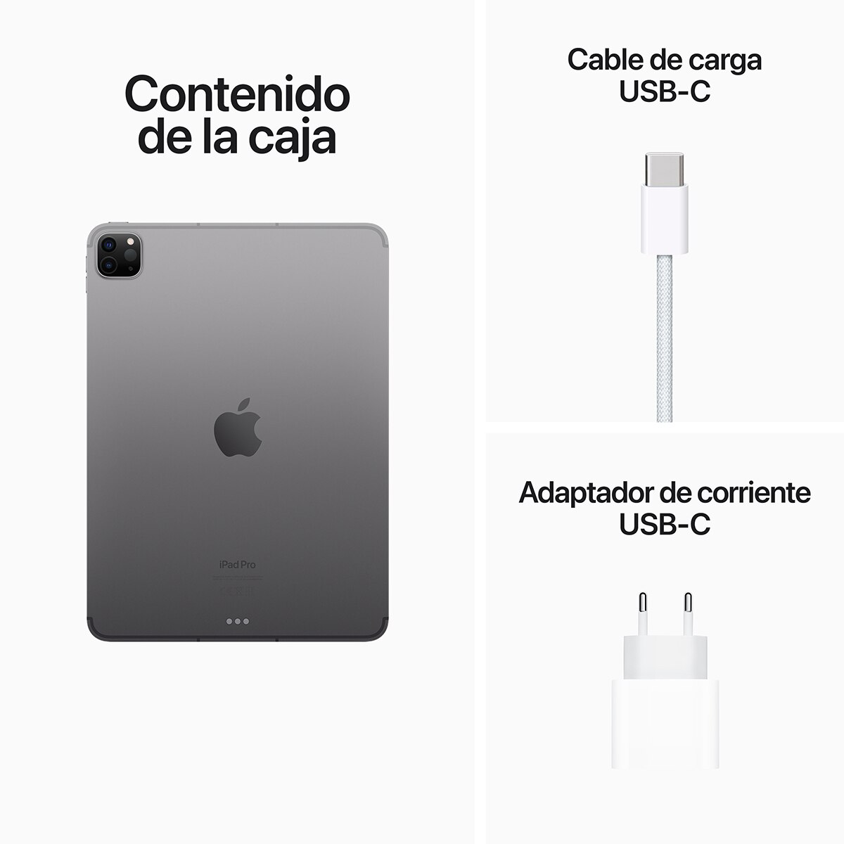 Apple iPad Pro 11" (2022) Wi-Fi + Cellular (4ª Gen) Gris espacial-6