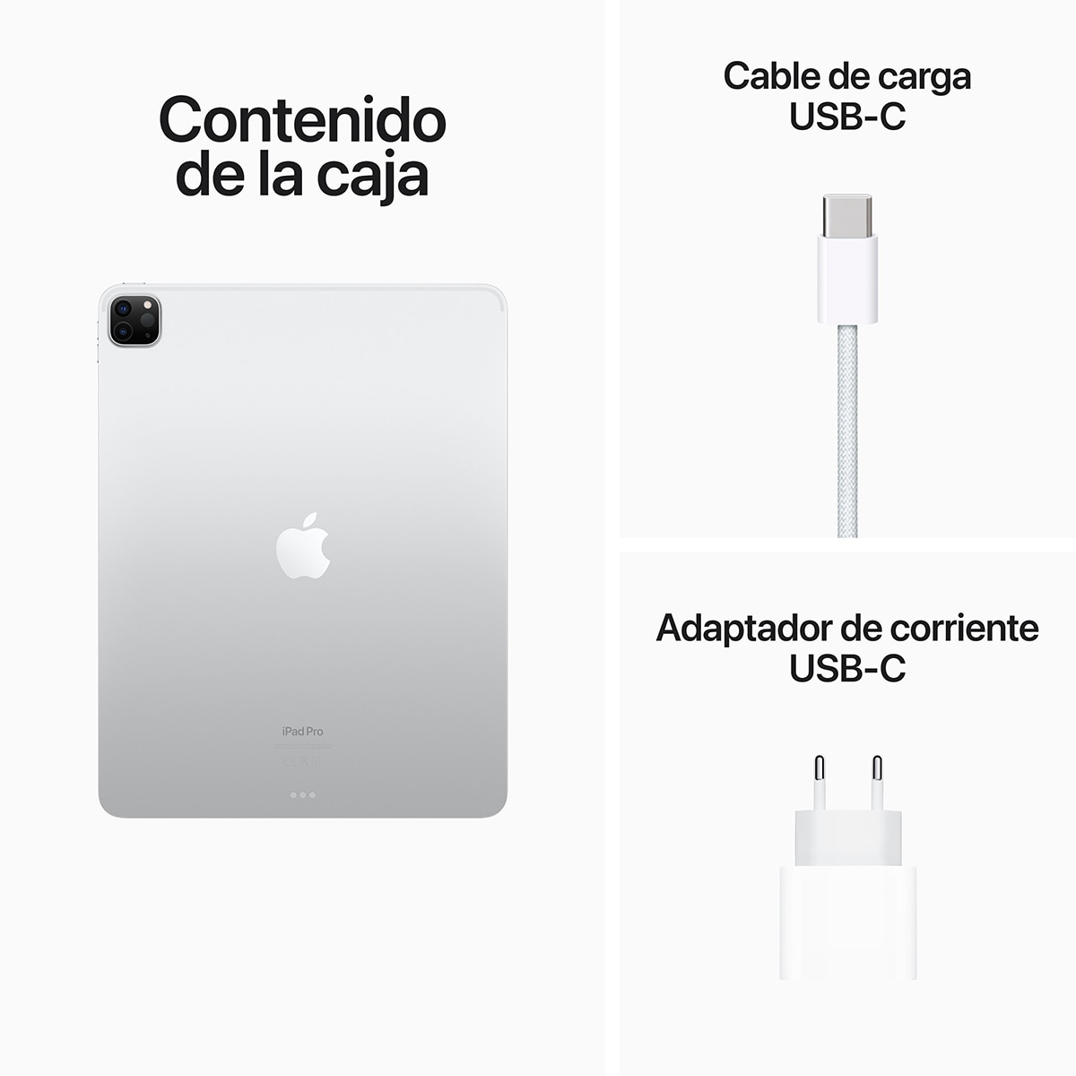 Apple iPad Pro 12,9" (2022) Wi-Fi (6ª Gen) - Gris espacial 1 TB + 16 GB RAM Plata-6