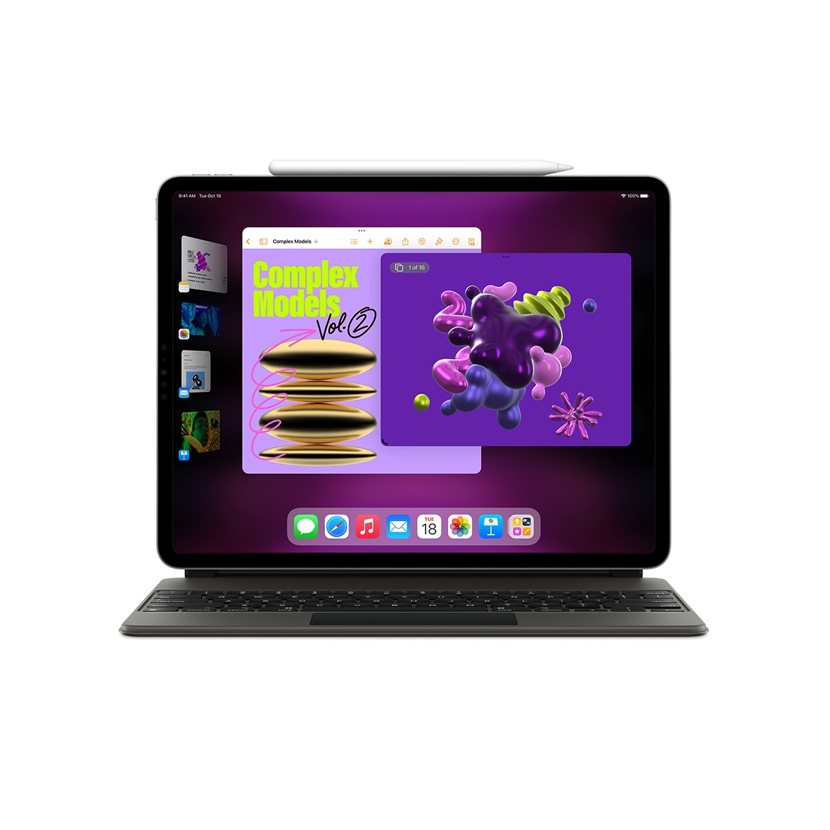 Apple iPad Pro 12,9" (2022) Wi-Fi + Cellular (6ª Gen) Gris espacial 1 TB + 16 GB RAM Gris espacial-3